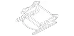 9100582 - Body: Seat Frame for Mercedes-Benz Image