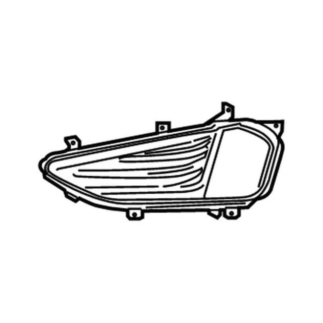 NT4Z15266AD - : Outer Grille for Ford: Edge Image