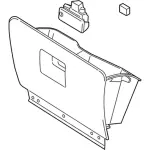 FL7Z78060T10AB - Body: Glove Box Assembly for Lincoln: Navigator Image