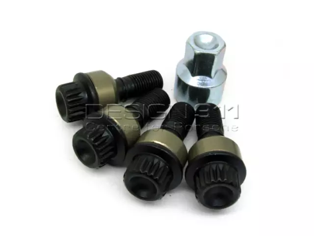 4460285 - : Wheel Lock Set for Porsche: 718 Boxster, 718 Cayman, 718 Spyder Image