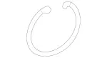 119944641 - : Retaining Ring for Mercedes-Benz: GLE350, GLE450 Image