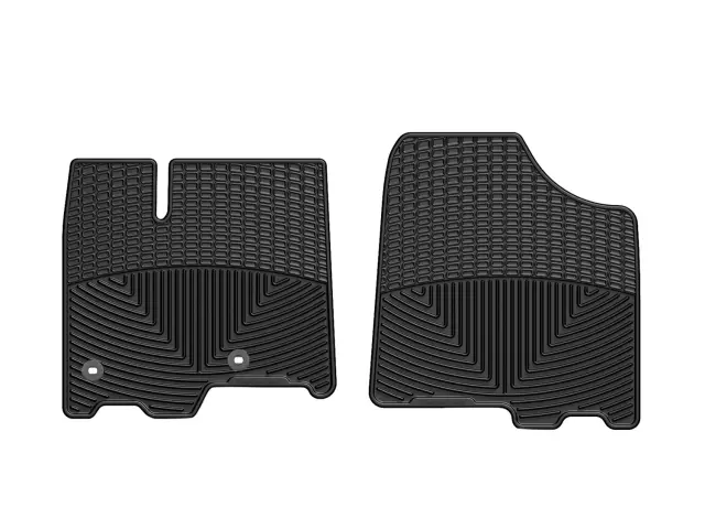 W292 - Accessories: Front Black All Weather Floor Mats for WeatherTech Image