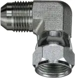 G604220810 - : Male JIC 37 Flare to Female JIC 37 Flare Swivel - 90 (SAE to SAE) for Gates Image