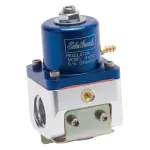 174052 - : Carbureted Adjustable Bypass Fuel Pressure Regulator (180 GPH) in Blue Finish for Edelbrock Image