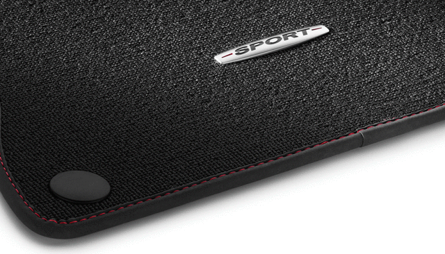 20568083059G63 - : Velour Floor Mats Sportiv, Set, 4-Piece for Mercedes-Benz Image