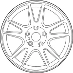 D0300JL04A - : Wheel, Alloy for Infiniti Image
