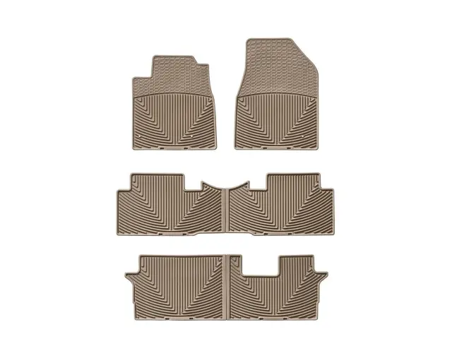 WTHT148152153 - : Tan All Weather Floor Mats for WeatherTech Image