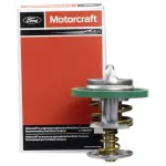 RT1259 - Cooling System: Motorcraftâ„¢ Thermostat for Ford: F-250 Super Duty, F-350 Super Duty, F-450 Super Duty, F-550 Super Duty Image