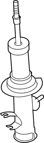 E6C001CB0KNW - Suspension: Value Advantageâ„¢ COMPLETE STRUT ASSY WITH SPRING / MT, RH for INFINITI: FX35, FX37, FX50, QX70 Image