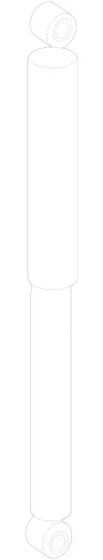 9073204401 - : Shock Absorber for Mercedes-Benz Image