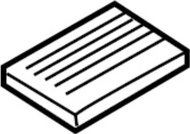 H7277VP00JNW - HVAC: Value Advantage™ NISSAN CN95 CABIN AIR FILTER for INFINITI: QX56 Image