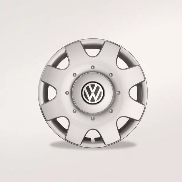 Hub Cap Set (4pcs) - Brilliant Silver - Volkswagen (1T0-071-456-A)