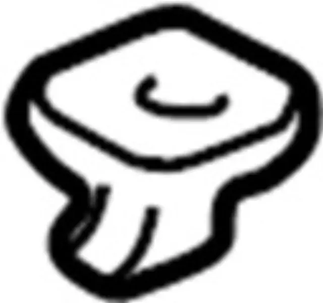 964091L000 - Body: Sun-visor Holder for Infiniti Image