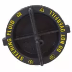 YF1Z3A006AA - Steering: Cap for Ford: Aerostar, Bronco, Bronco II, E-350 Club Wagon, E-350 Econoline, E-350 Econoline Club Wagon, E-350 Super Duty, E-450 Econoline Super Duty, E-450 Super Duty, Econoline Super Duty, Explorer, F-150, F-250, F-250 HD, F-350, F-Super Duty, LTD, Mustang, Ranger, Taurus, Thunderbird, Windstar | Lincoln: Continental, Mark VII, Town Car | Mercury: Colony Park, Cougar, Grand Marquis, Marquis, Sable Image