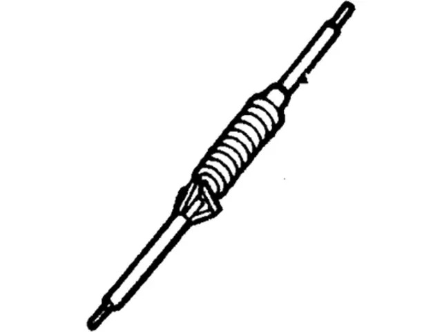 E6TZ7A187D - Automatic Transmission: Throttle Cable for Ford: Bronco, F-150, F-250, F-350 Image