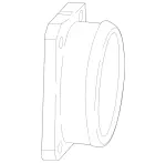 1330980137 - Engine: Flange for Mercedes-Benz Image