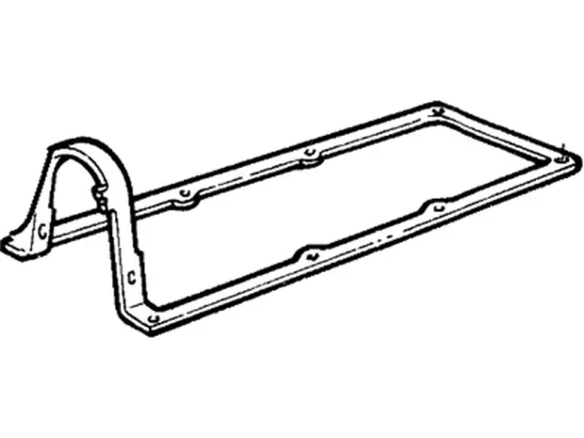 F1ZZ6584B - Engine: Valve Cover Gasket for Ford: Bronco, E-150 Econoline, E-150 Econoline Club Wagon, E-250 Econoline, E-250 Econoline Club Wagon, E-350 Econoline, E-350 Econoline Club Wagon, Econoline Super Duty, Explorer, F-150, F-250, F-250 HD, F-350, LTD, LTD Crown Victoria, Mustang, Thunderbird | Lincoln: Continental, Mark VII, Town Car | Mercury: Capri, Colony Park, Cougar, Grand Marquis, Mountaineer Image