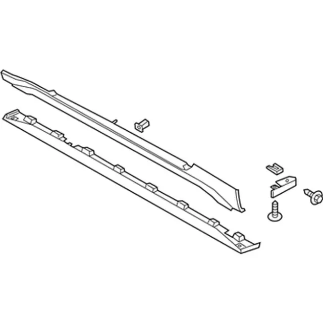 FR3Z6310176AA - : Rocker Panel Guard for Ford Image