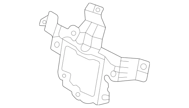 118885000164 - : Mount for Mercedes-Benz: CLA250, CLA35 AMG, CLA45 AMG, CLA45 AMG S Image
