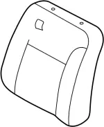 87670AT283 - : Seat Back Cover for INFINITI: Q45 Image