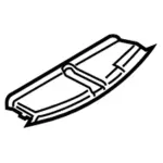 CJ5Z19893BJ - Body: Vent Louver for FORD Image