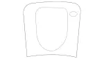 22068062391000 - Body: Trim Bezel for Mercedes-Benz Image
