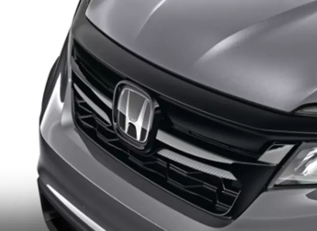 8F21TG7100 - : 2019-2022 Honda Pilot Front Garnish Grille Assembly Gloss Black Finish for Honda: Pilot Image
