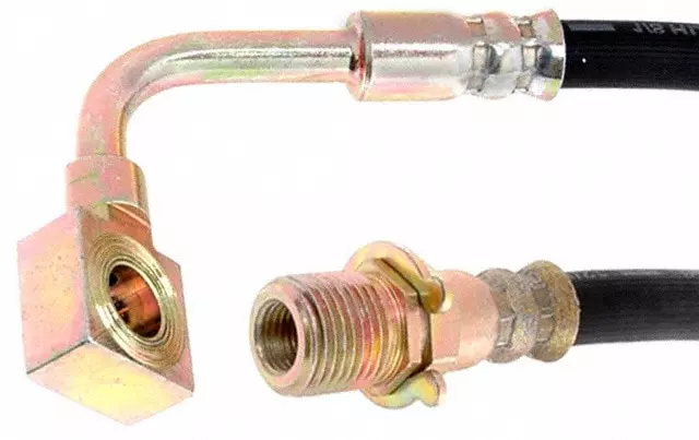 19169840 - Brakes: Brake Hose for Chevrolet: C/K Pickup, R10, R20, R2500, Suburban C10, Suburban K10, Suburban R10, Suburban R1500, Suburban V10, Suburban V1500, V10, V20 | GMC: C1500 Pickup, C2500 Pickup, Jimmy, K1500 Pickup, K2500 Pickup, R1500 Pickup, R2500 Pickup, Suburban C1500, Suburban K1500, Suburban R1500, V1500, V1500 Suburban, V2500 Image