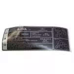 5L3Z1503050A - Body: Label for Ford: F-150 Image