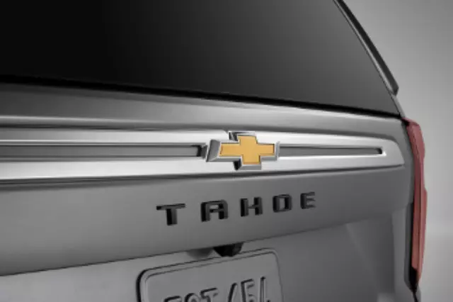 85593458 - Exterior: Exterior Trim, Emblem Kit, Tahoe for GM Image