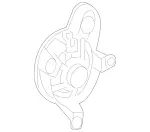 2168202802 - Electrical System: Speaker for Mercedes-Benz: CL550, CL600, CL63 AMG, CL65 AMG Image