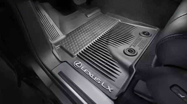 PT2066018002 - Interior: All-Weather Floor Liners, Black for Lexus: LX570 Image
