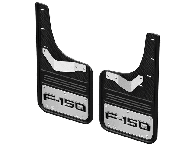 VML3Z16A550HB - : Splash Guards Rear Pair - Chrome Decal for Ford Image