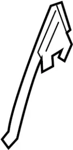 822341BA0B - Body: Corner Panel for Infiniti Image