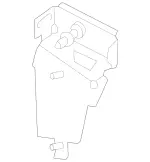 2165451840 - Electrical Equipment and Instruments: Holder for Mercedes-Benz: CL63 AMG, CL65 AMG Image