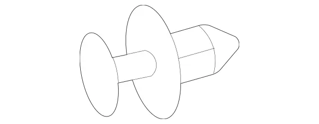 19917498 - Rear-End Door: Cover Clip for Mercedes-Benz: 180b, EQB 250+, EQB 300, EQB 350, GLA250, GLA35 AMG, GLA45 AMG, GLB250, GLB35 AMG, GLC300, GLC350e, GLC43 AMG, GLC63 AMG S E Performance, GLE350, GLE450e, GLE580, GLS450, GLS580, GLS63 AMG, Maybach GLS600 Image image