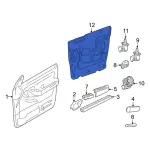 7L2Z78237A04B - Body: Water Shield for FORD Image