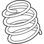 CV6Z5310D - Suspension: Coil Spring for Ford: Escape Image