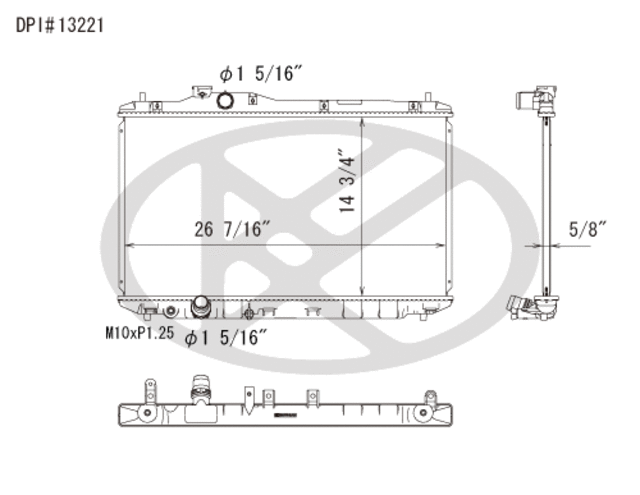A13221 - : Koyorad Radiator for Koyo Image