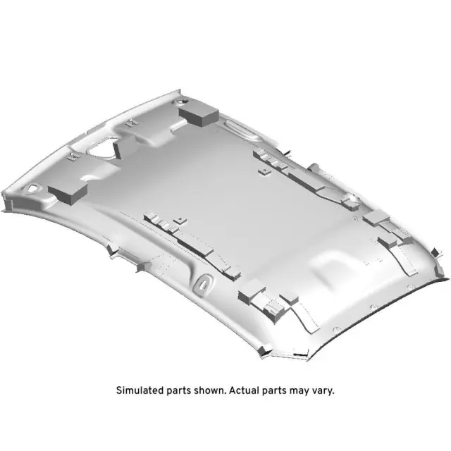 42772323 - : Gray Headlining Trim Panel for Chevrolet: Spark Image