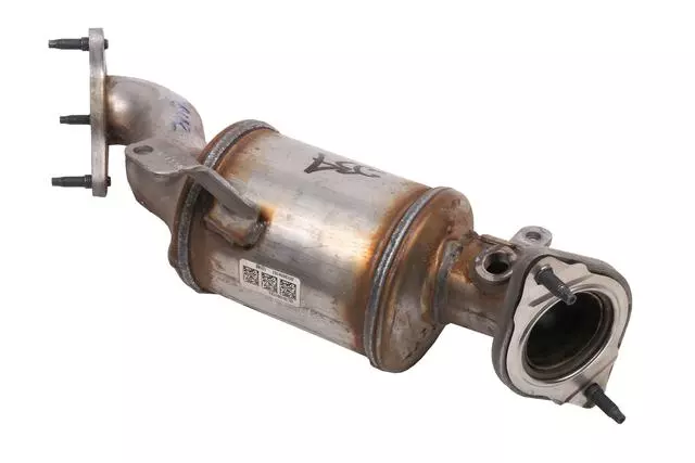 12659101 - : 3-Way Catalytic Converter with Flanges, Bushing, Gasket, and Studs for Cadillac: ATS Image