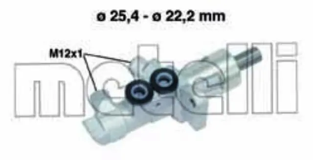 50744 - Brakes &amp; Brake Parts: Metelli Brake Master Cylinder for METELLI Image