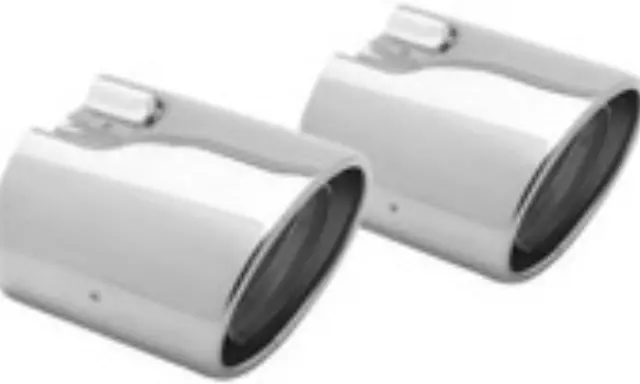 D0518FG010 - : OEM NEW 2008-18 Subaru Impreza Single Tail Pipe Cover Stainless Steel D0518FG010 for Subaru: Forester, Impreza Image