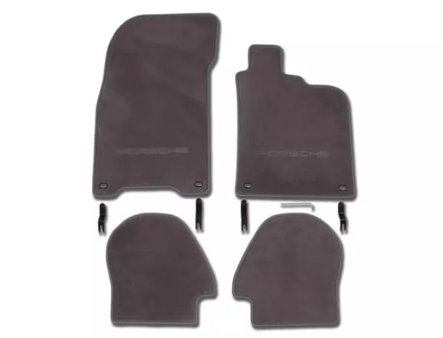 Floor mats in Classic Grey for Porsche 964 and 993 (RHD) - Porsche (000-043-156-22-4XR)