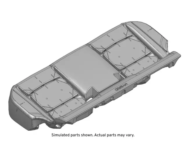 84211036 - : Part# 84211036 Rear Seat Cushion Pad for Chevrolet: Malibu Image
