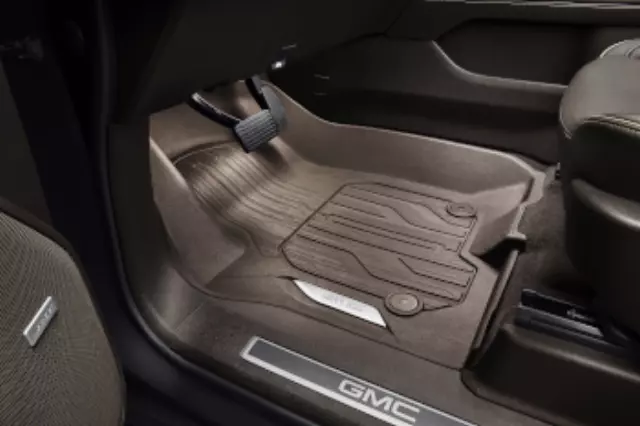 84776602 - Interior: First-Row Premium All-Weather Floor Liners for GMC: Yukon, Yukon XL Image
