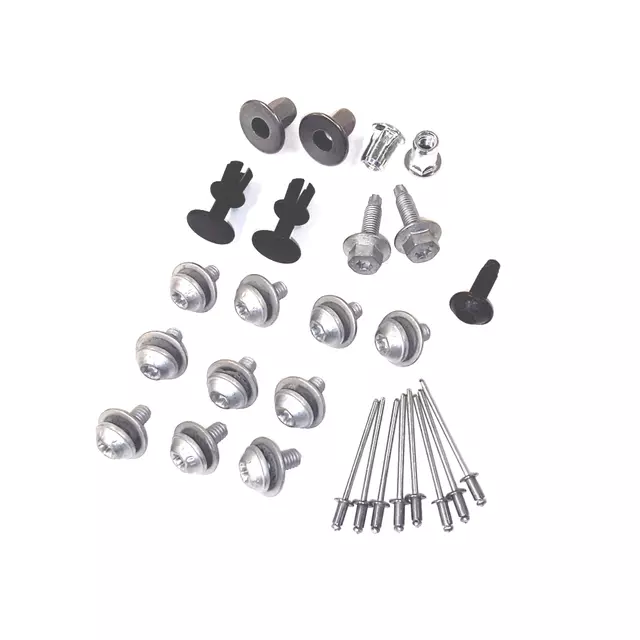8V0098625A - Body: Fender Hardware Kit for Audi: A3, A3 Quattro, A3 Sportback e-tron, S3 Image