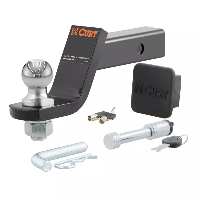 68628506AA - : Curt Towing Starter Kit (2-inch ball, 2-inch shank with 4-inch drop) for Affiliated Accessories Image