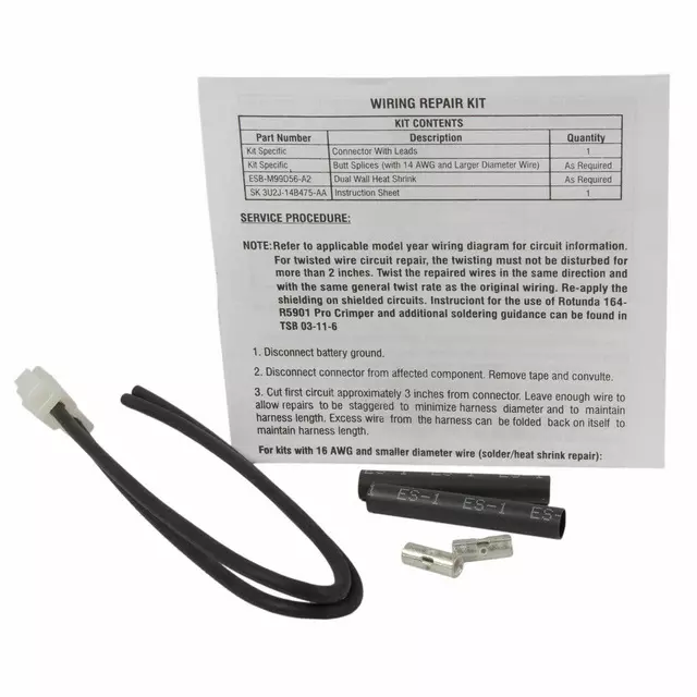 Wire Assembly - Ford (5U2Z-14S411-EB)