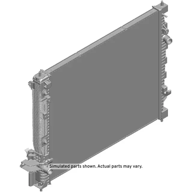 86801856 - Cooling System: Radiator for Buick: Enclave | Chevrolet: Traverse, Traverse Limited Image